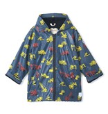 Hatley Under Construction Zip Up Rain Jacket