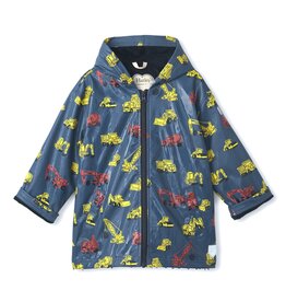 Hatley Under Construction Zip Up Rain Jacket