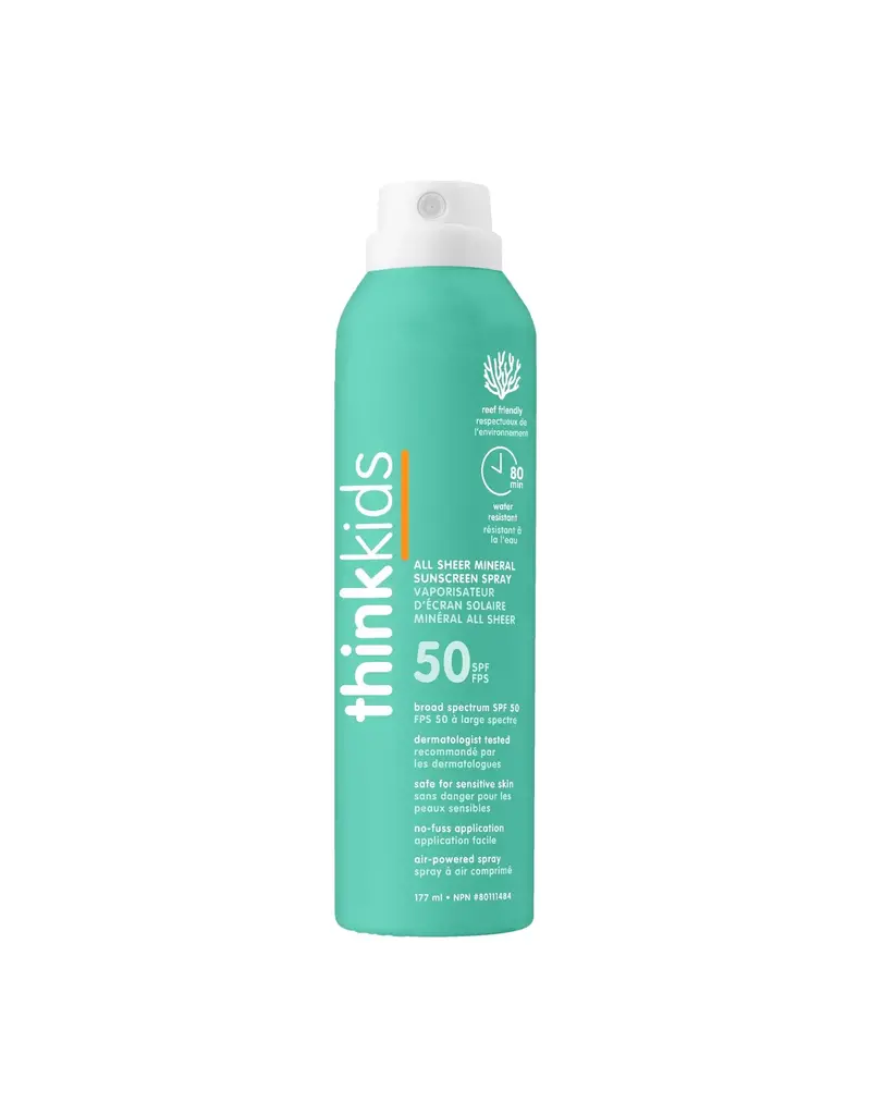 Think Kids Clear Zinc Sunscreen Spray SPF 50