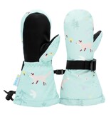Jan and Jul Minty Forest Toasty-Dry Waterproof Mitten
