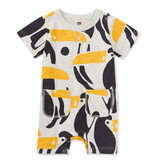 Tea Collection Toucan Cut Baby Romper