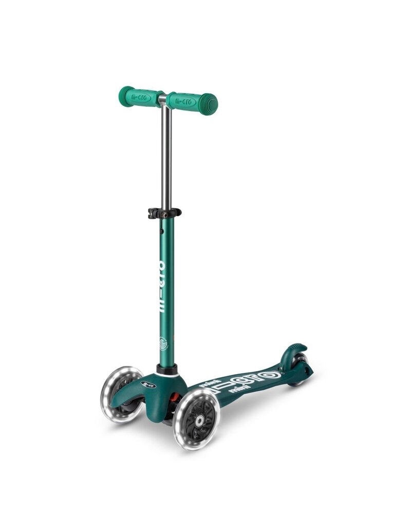Micro Kickboard Micro Maxi ECO LED Scooter, Green