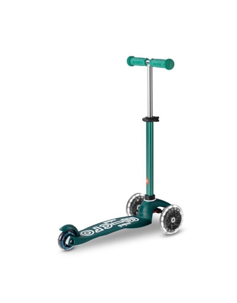 Micro Kickboard Micro Maxi ECO LED Scooter, Green
