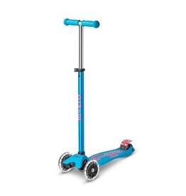 Micro Kickboard Micro Maxi LED Scooter, Aqua