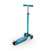 Micro Kickboard Micro Maxi LED Scooter, Aqua