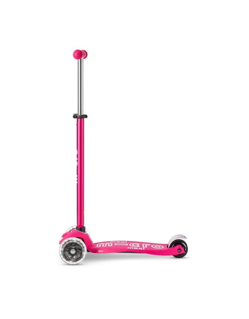 Micro Kickboard Micro Maxi LED Scooter, Pink