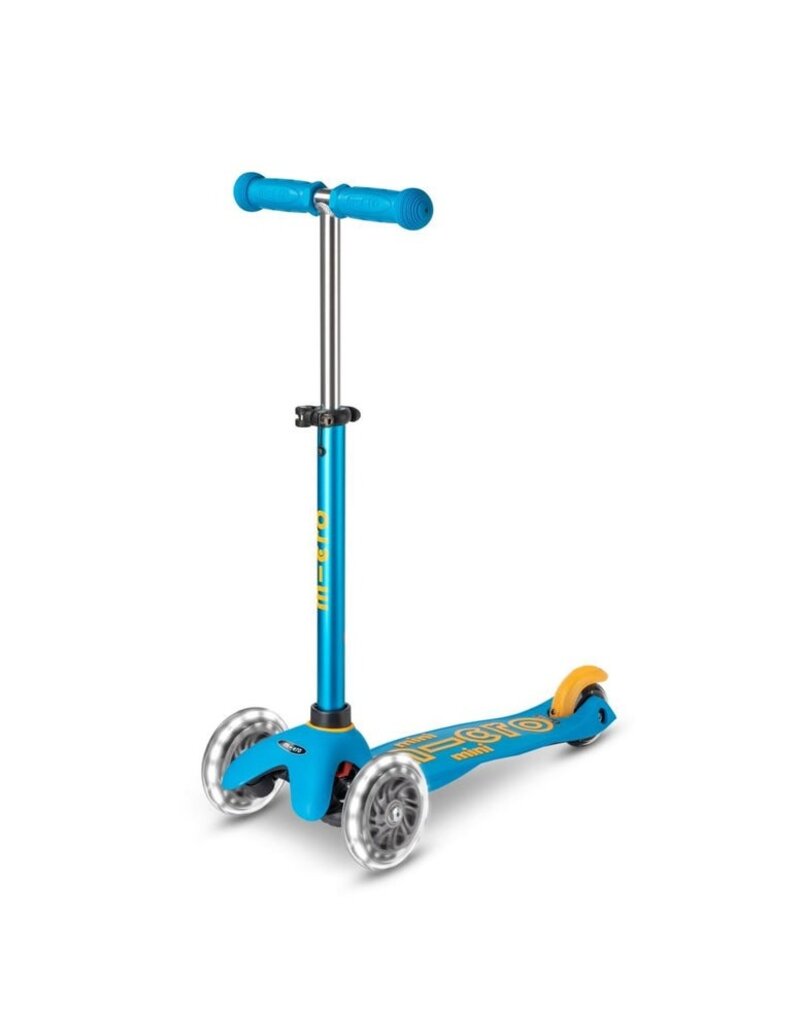 Micro Kickboard Micro Mini LED Scooter, Ocean Blue
