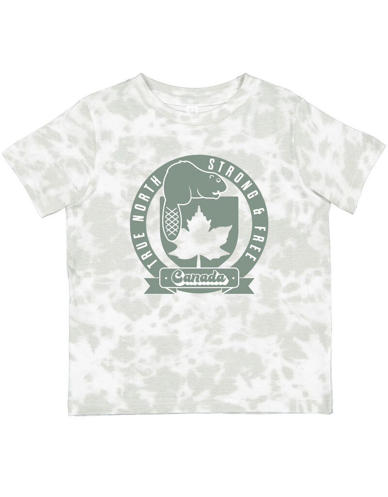 True North Canada Tee, Haze Tie Dye