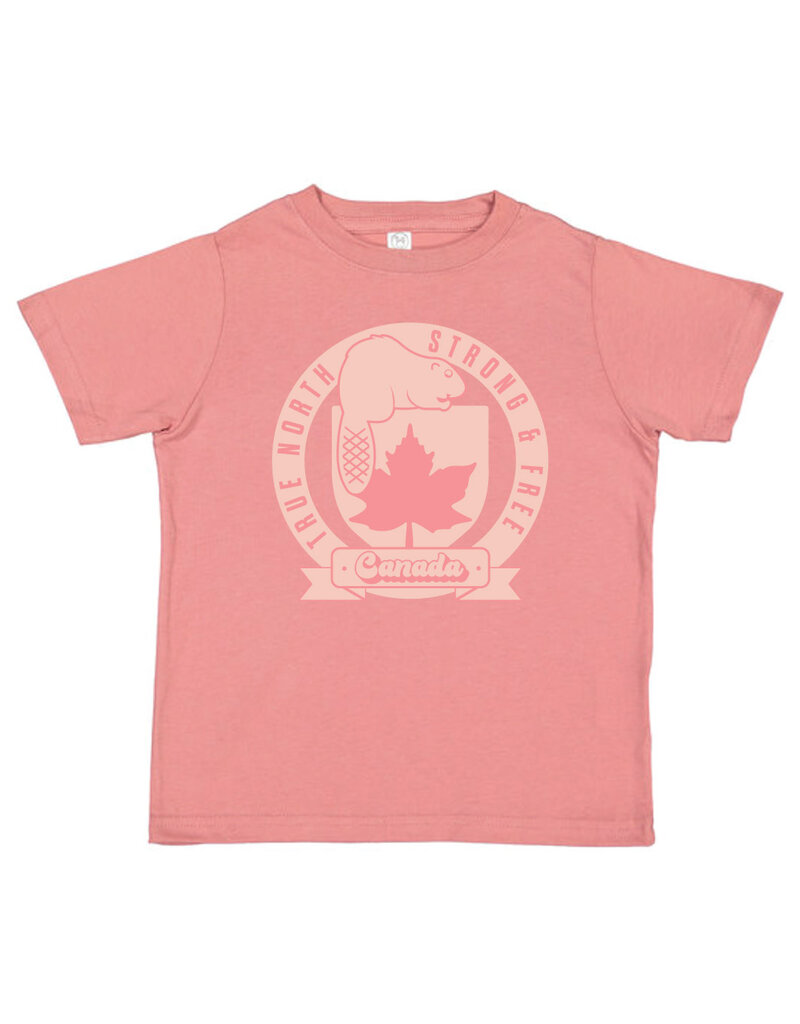 True North Canada Tee, Coral
