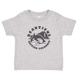 True North Beautiful BC Tee, Light Grey