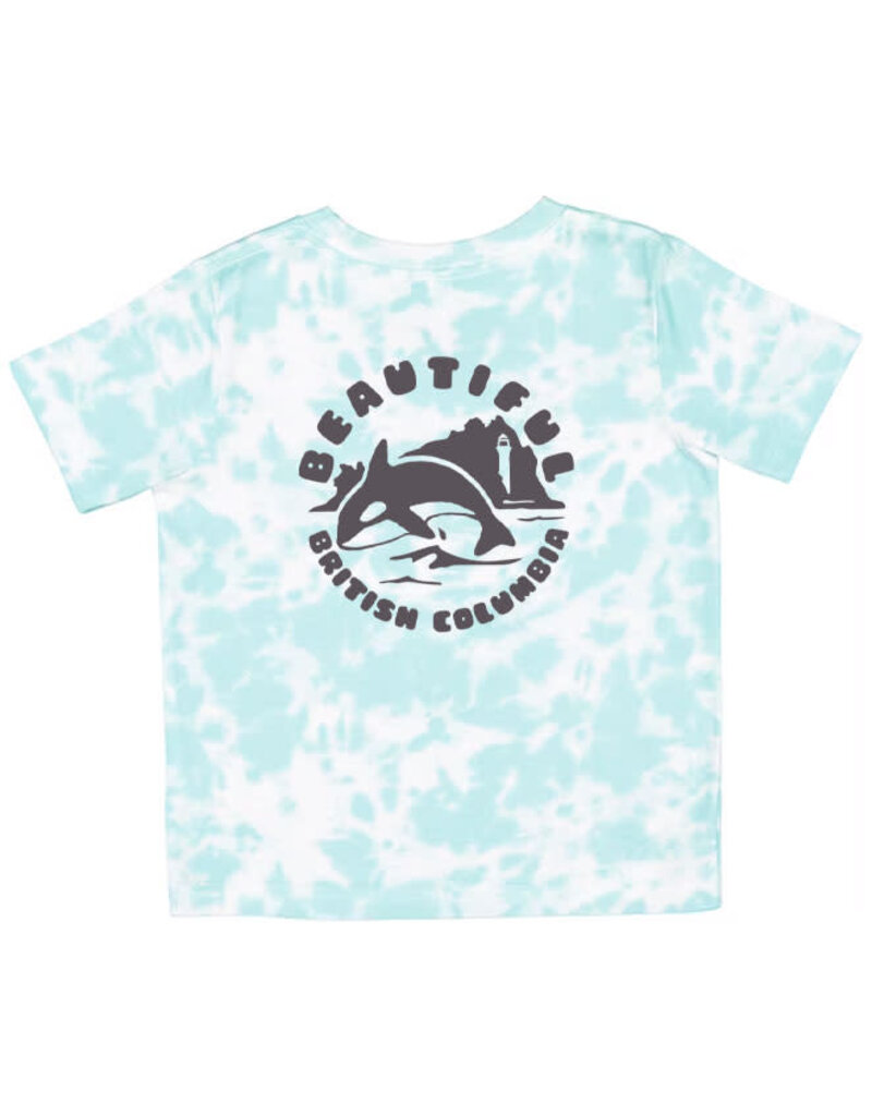 True North Beautiful BC Tee, Island Tie Dye