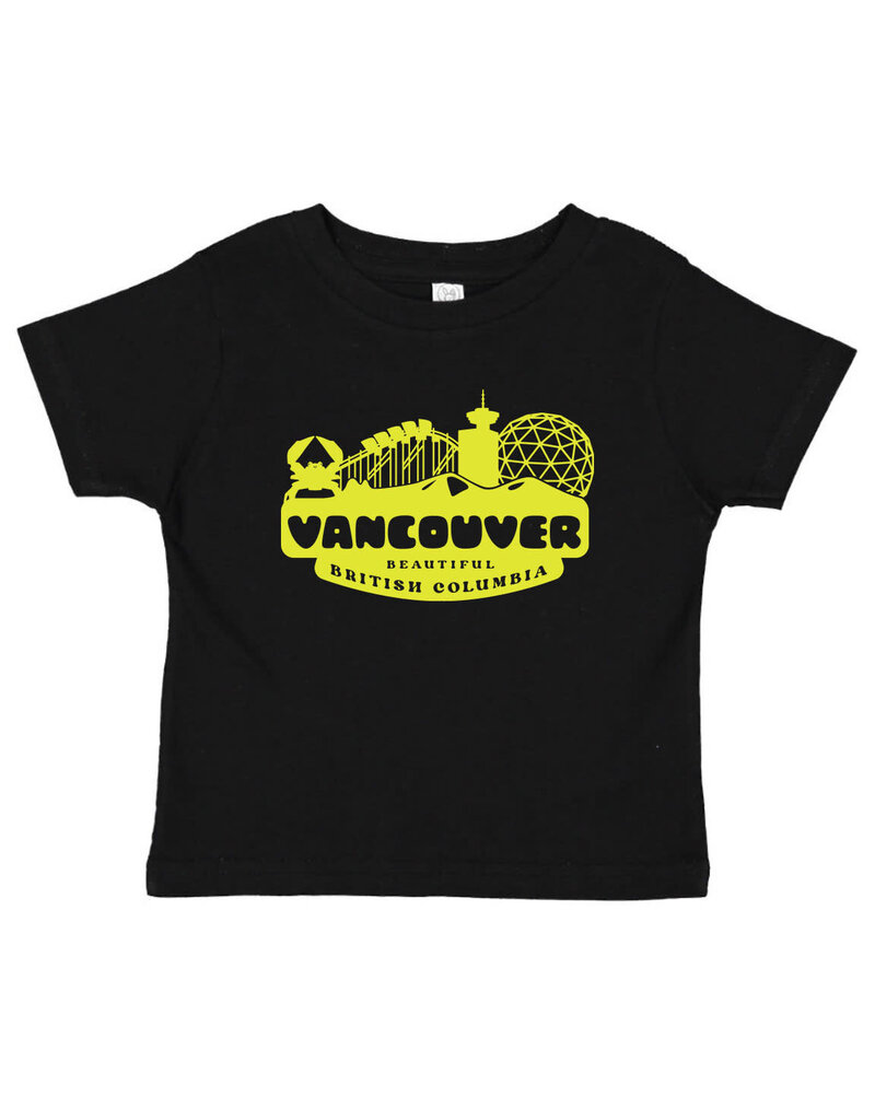 True North Vancouver BC Tee, Black