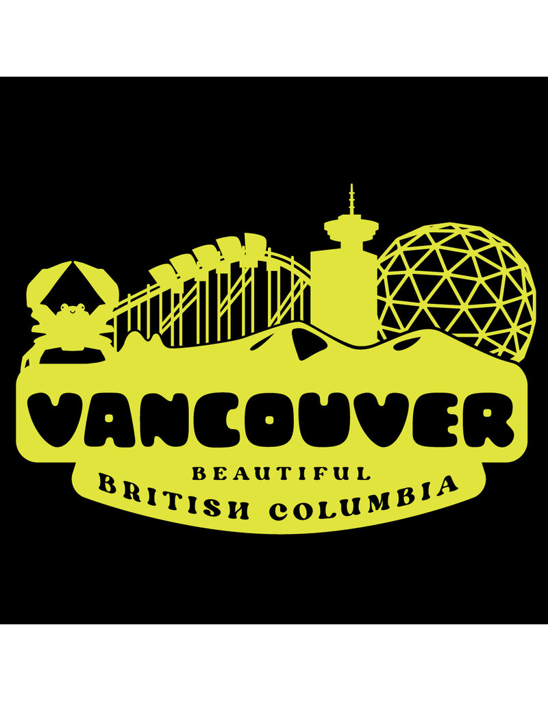 True North Vancouver BC Tee, Black