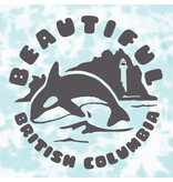 True North Beautiful BC Tee, Island Tie Dye