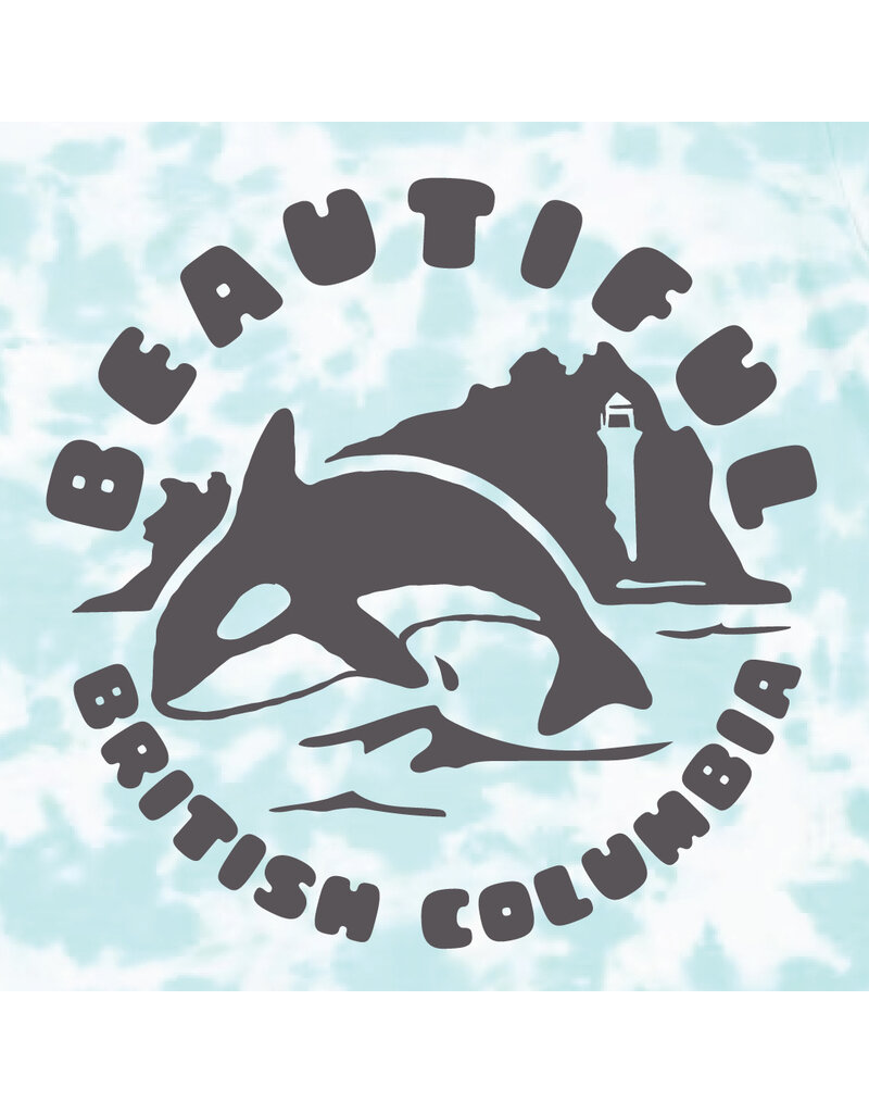 True North Beautiful BC Tee, Island Tie Dye
