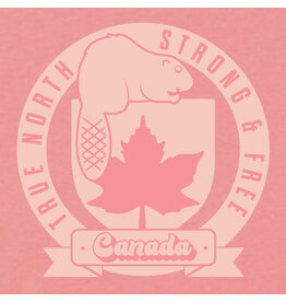 True North Canada Tee, Coral
