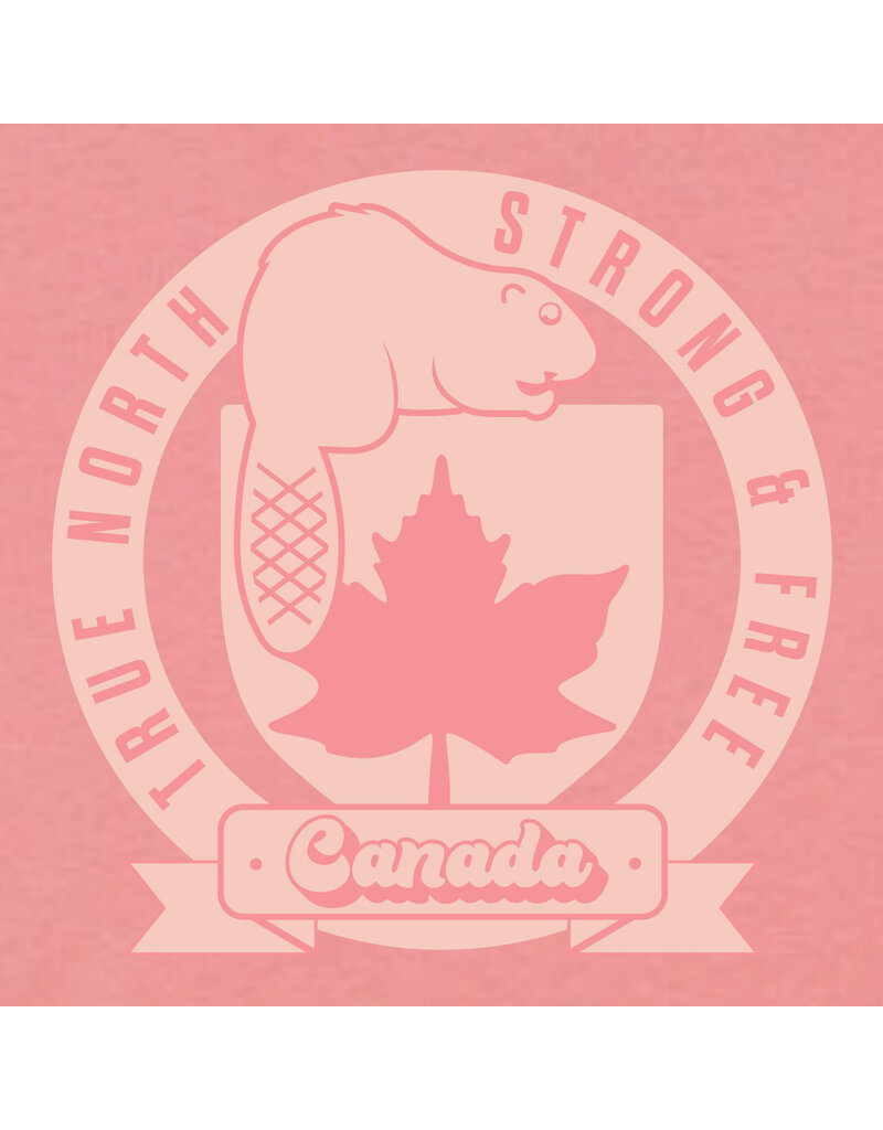 True North Canada Tee, Coral