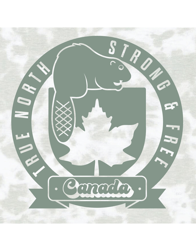 True North Canada Tee, Haze Tie Dye