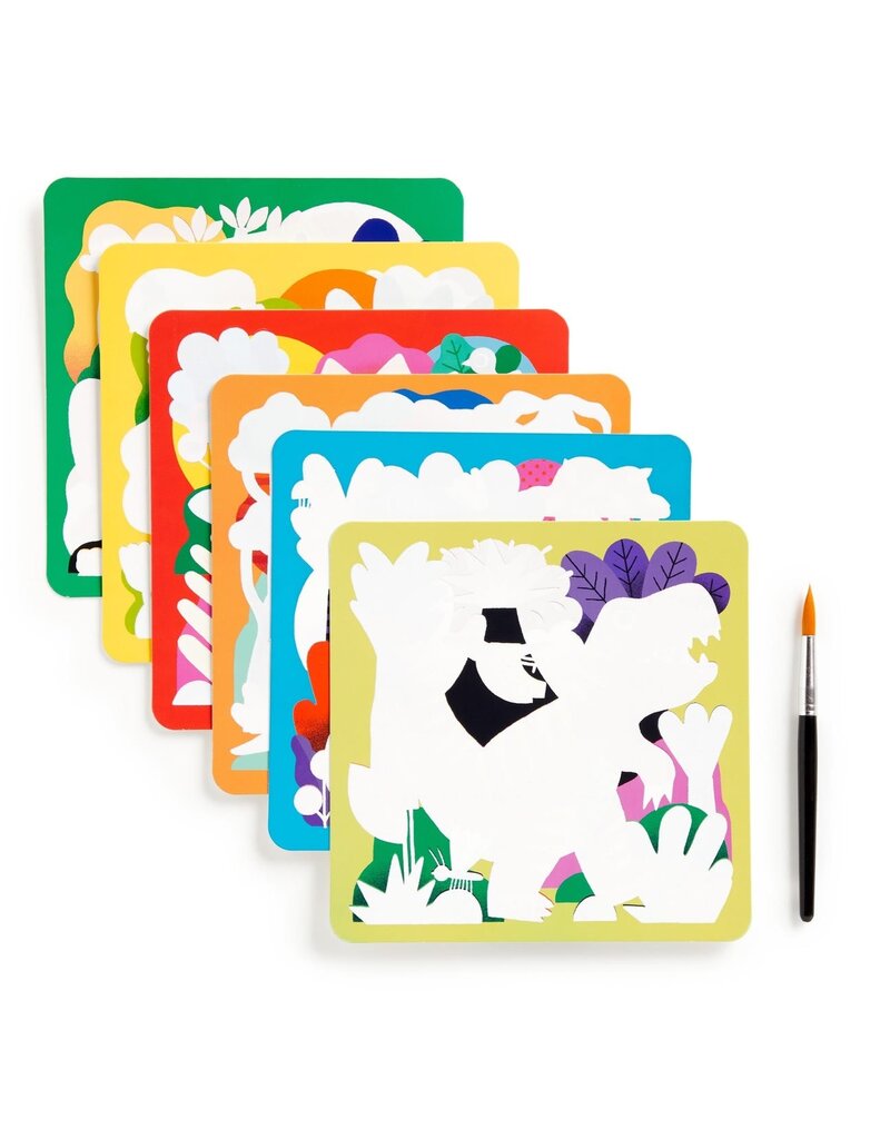 Mudpuppy Mighty Dinosaurs Color Magic Water-Reveal Kit