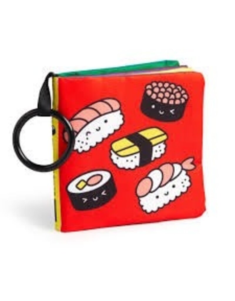 Mudpuppy Foodie Baby Crinkle Fabric Stroller Book