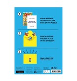 Mudpuppy Construction Site Birthday Greeting Card Puzzle