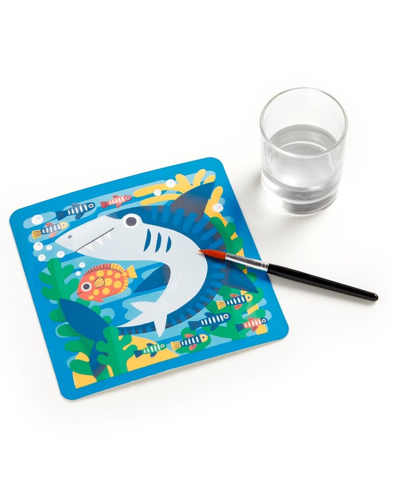 Mudpuppy Under the Sea Color Magic Water-Reveal Kit