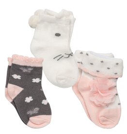 Sock Set Bunny (0-12m)