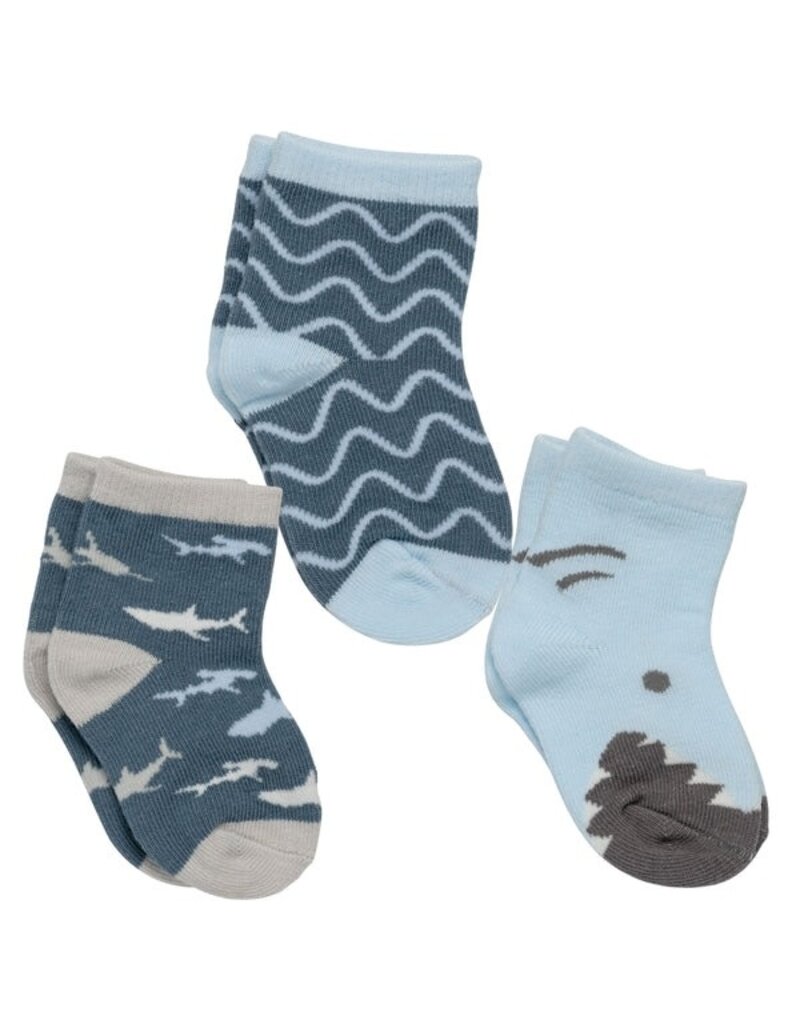 Sock Set Shark (0-12m)