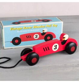 Vintage Racer Pull Toy