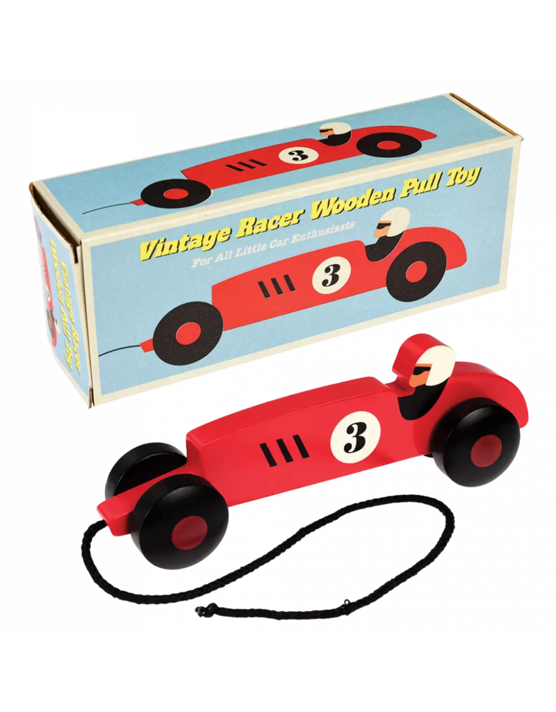 Rex London Vintage Racer Pull Toy