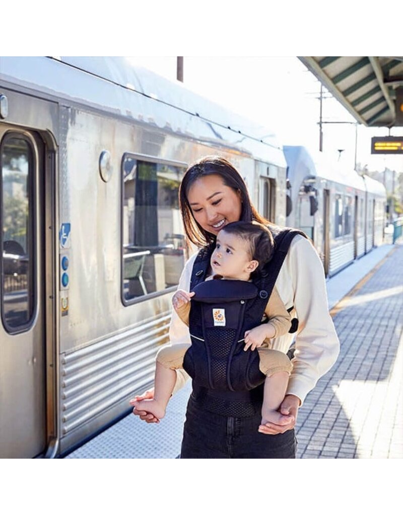 Omni Breeze Baby Carrier w/ SoftFlex Mesh, Onyx Black
