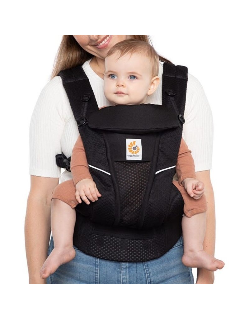 Omni Breeze Baby Carrier w/ SoftFlex Mesh, Onyx Black