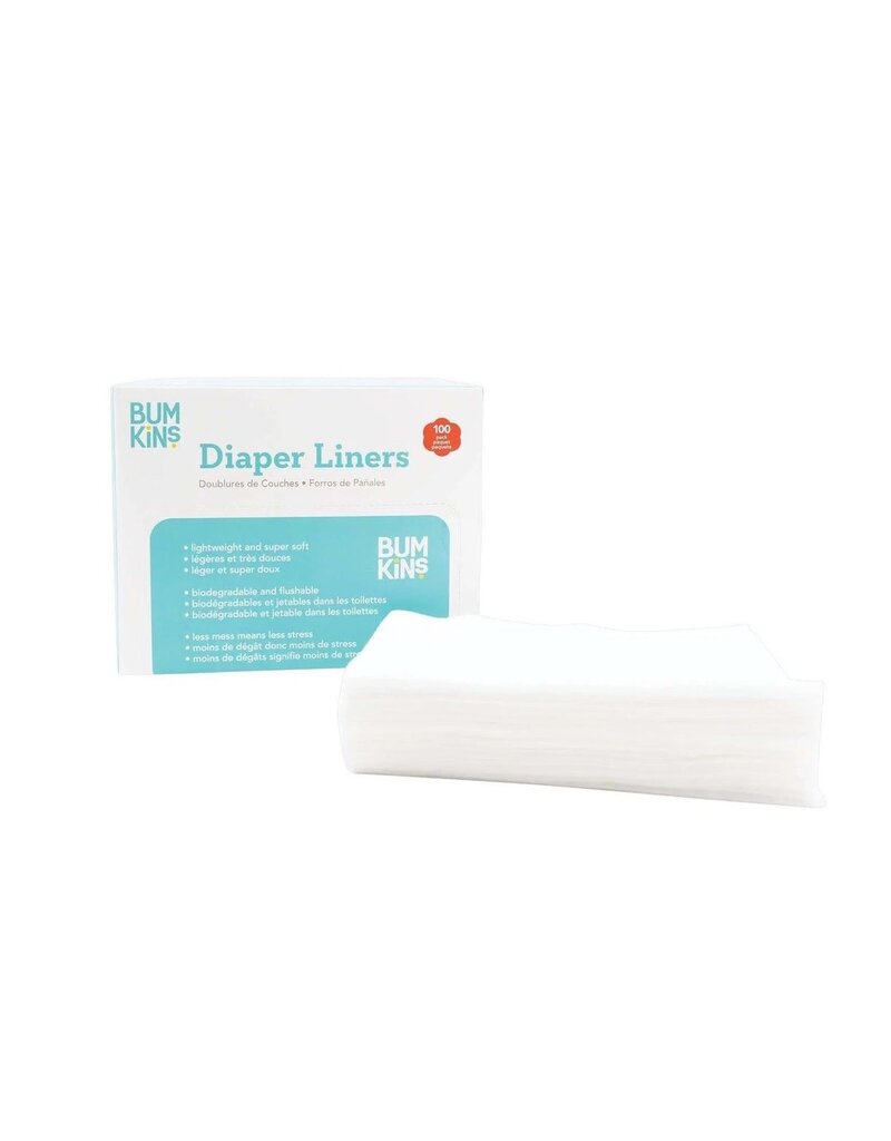 Disposable Cloth Diaper Liners - 100 sheets