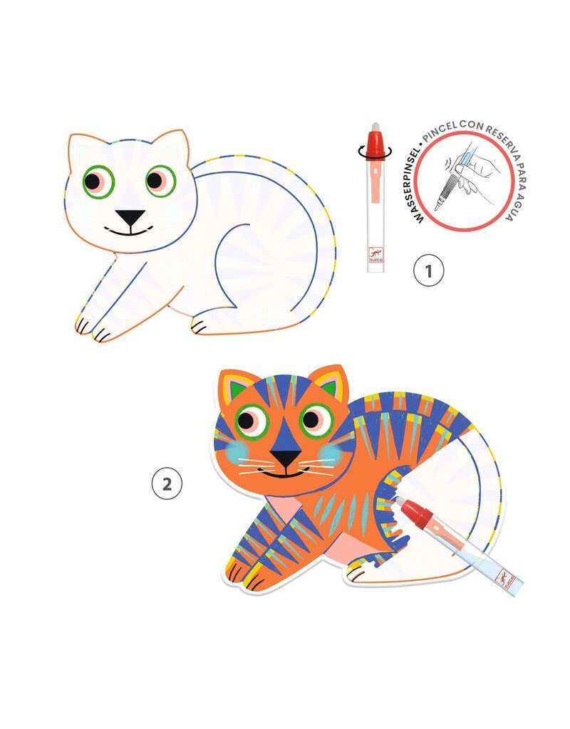 Djeco Animalo-Ma Colouring Set (18m)