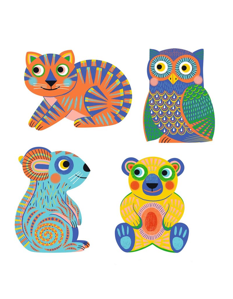 Djeco Animalo-Ma Colouring Set (18m)