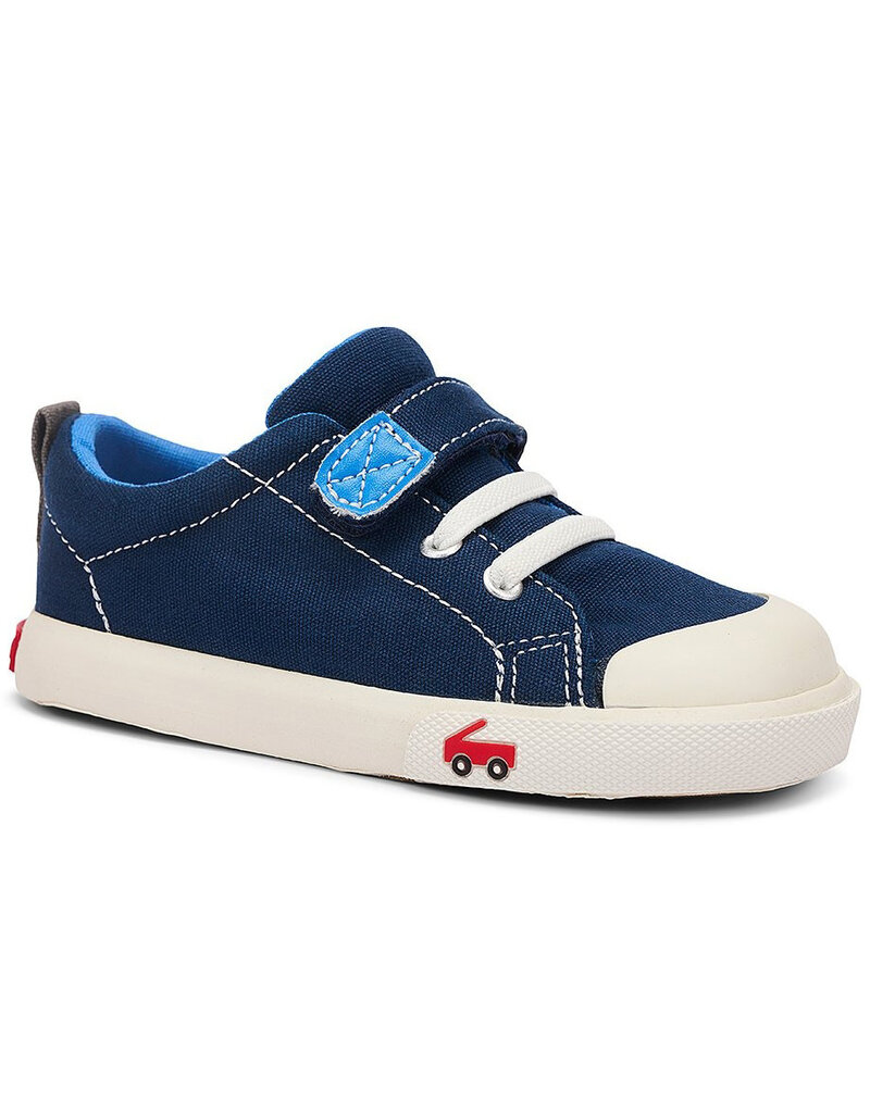 See Kai Run Stevie II Navy Canvas