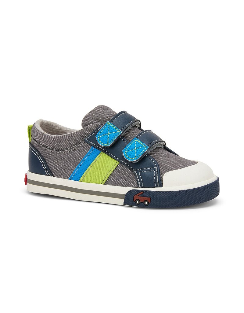 See Kai Run Russell Sneaker Grey/Blue