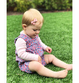 Baby Wisp Chelsea Bows Snap Clip Pink Carnival 5pk