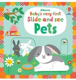 Usborne Baby's Very First Slide And See Pets Board Book