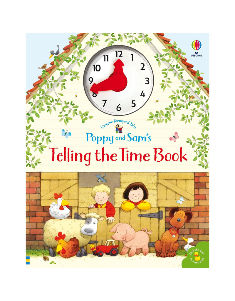 Usborne Poppy And Sam's Telling The Time Board Book