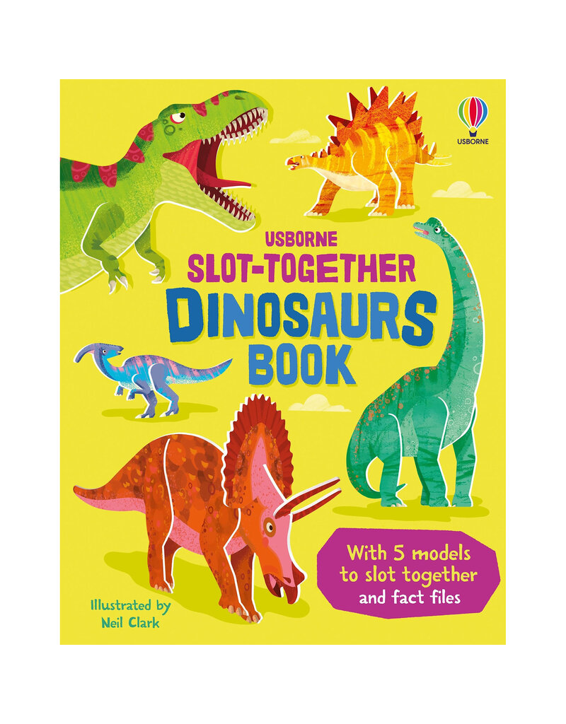 Usborne Slot-Together Dinosaurs Board Book