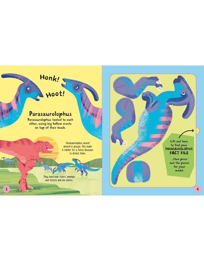 Usborne Slot-Together Dinosaurs Board Book
