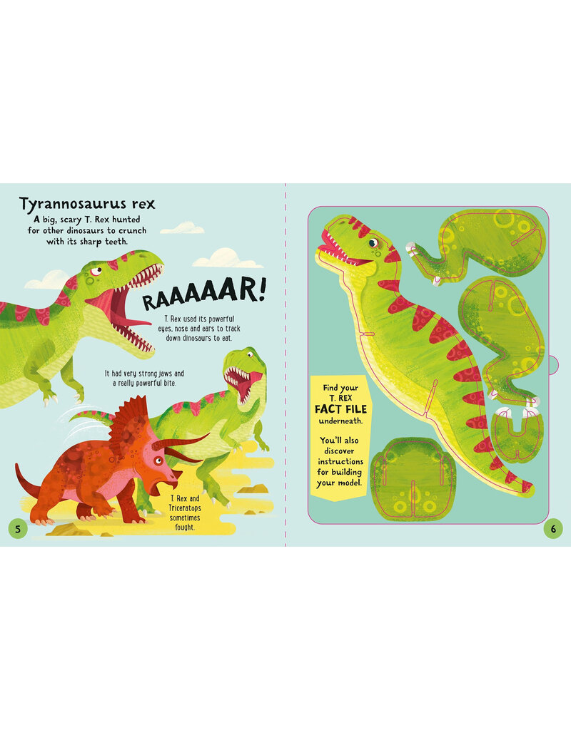 Usborne Slot-Together Dinosaurs Board Book