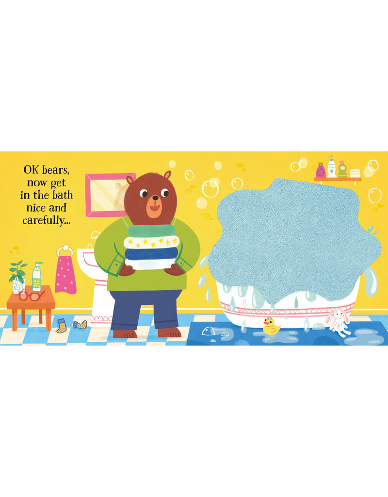 Usborne Bathtime For Baby Bears Soft Flap Book