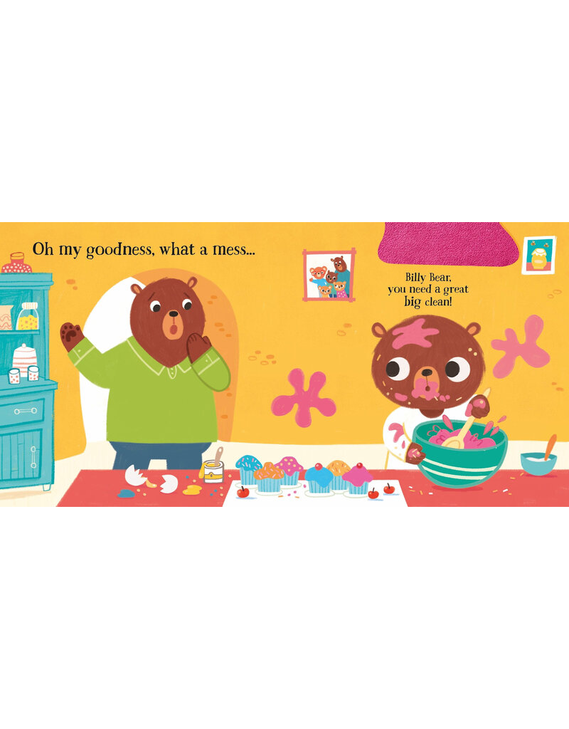 Usborne Bathtime For Baby Bears Soft Flap Book
