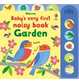 Usborne Baby's Very First Noisy Book Garden Board Book