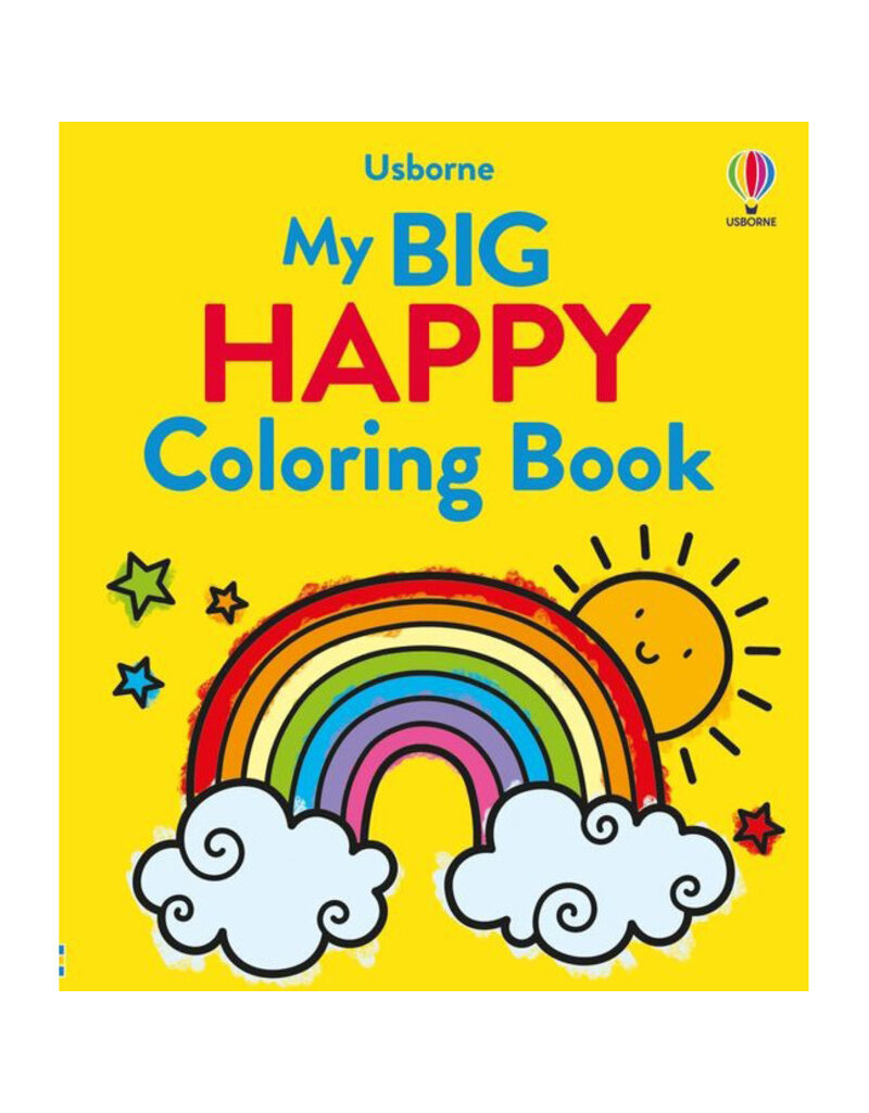Usborne My Big Happy Colouring Book