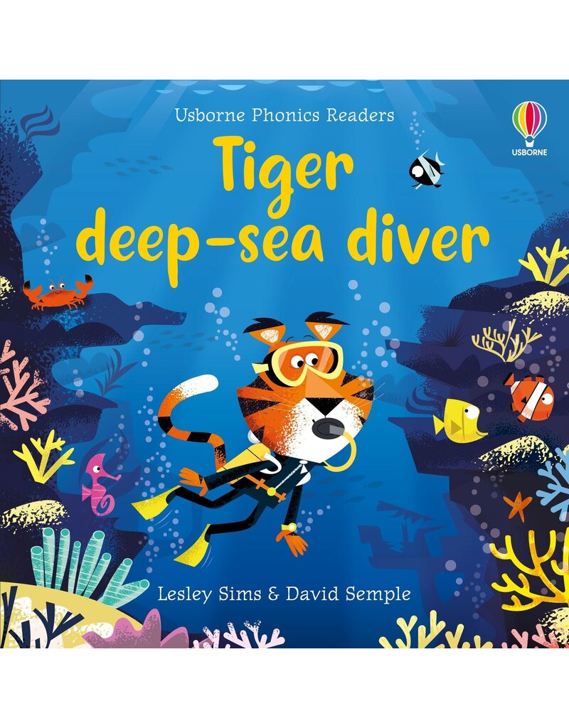 Usborne Phonic Readers: Tiger Deep-Sea Diver