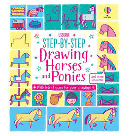 Usborne Step-By-Step Drawing Horses And Ponies, 4y+