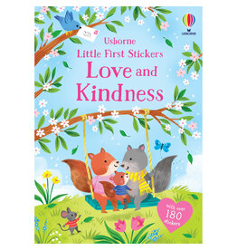 Usborne Little First Stickers Love And Kindness, 3y+